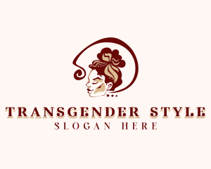 Hairdresser Salon Styling logo design