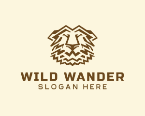 Wild Grizzly Bear logo design