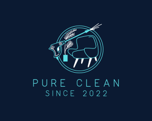 Home Furniture Pressure Cleaning logo design