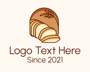 Pastry Shop - Loaf Bread Bakery logo design