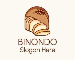 Loaf Bread Bakery Logo