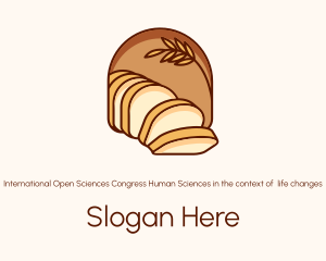 Loaf Bread Bakery Logo