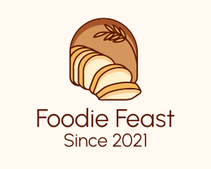 Loaf Bread Bakery logo design