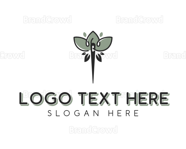 Eco Friendly Lotus Tailoring Logo