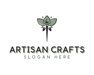 Crafts - Eco Friendly Lotus Tailoring logo design