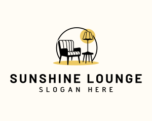 Sofa Furniture Decor logo design