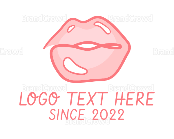 Sexy Lips Makeup Logo