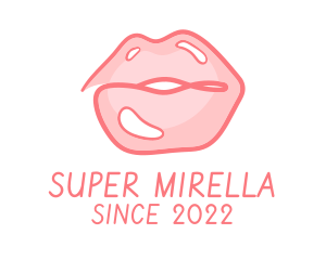 Sexy Lips Makeup  logo design