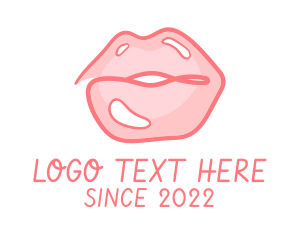 Influencer - Sexy Lips Makeup logo design