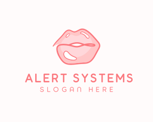 Sexy Lips Makeup  logo design