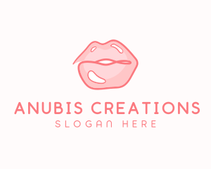 Sexy Lips Makeup  logo design