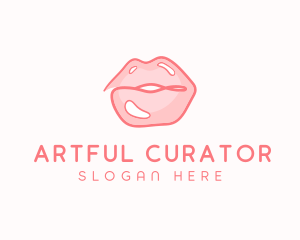 Sexy Lips Makeup  logo design