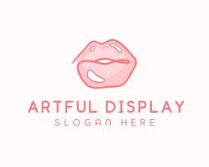 Sexy Lips Makeup  logo design