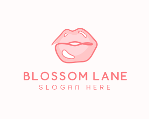 Sexy Lips Makeup  logo design