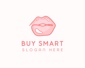 Sexy Lips Makeup  logo design