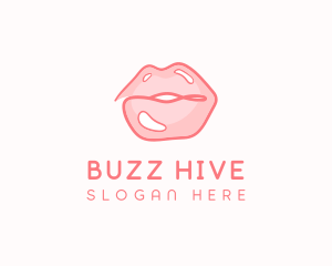 Sexy Lips Makeup  logo design