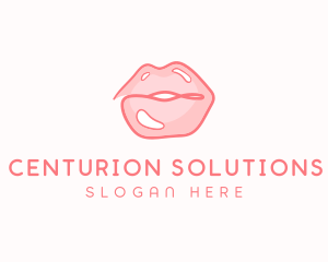 Sexy Lips Makeup  logo design