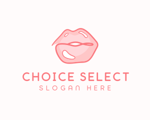 Sexy Lips Makeup  logo design