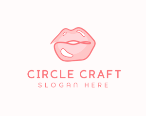 Sexy Lips Makeup  logo design