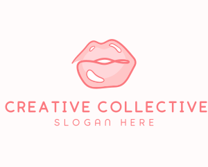 Sexy Lips Makeup  logo design