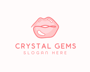 Sexy Lips Makeup  logo design