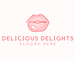 Sexy Lips Makeup  logo design