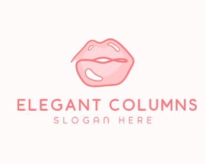 Sexy Lips Makeup  logo design