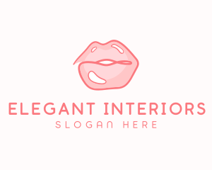 Sexy Lips Makeup  logo design