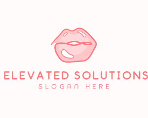 Sexy Lips Makeup  logo design