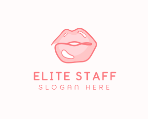 Sexy Lips Makeup  logo design