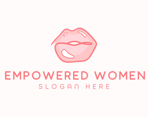 Sexy Lips Makeup  logo design