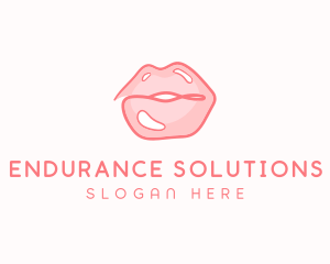 Sexy Lips Makeup  logo design