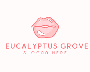 Sexy Lips Makeup  logo design