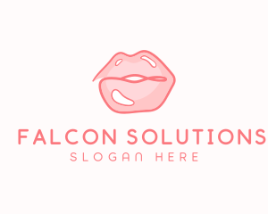 Sexy Lips Makeup  logo design