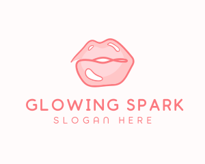 Sexy Lips Makeup  logo design