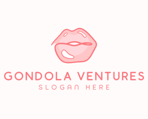 Sexy Lips Makeup  logo design