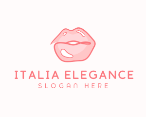 Sexy Lips Makeup  logo design