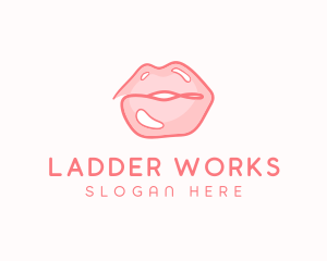 Sexy Lips Makeup  logo design