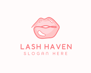 Sexy Lips Makeup  logo design