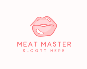 Sexy Lips Makeup  logo design