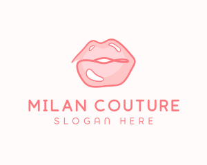 Sexy Lips Makeup  logo design