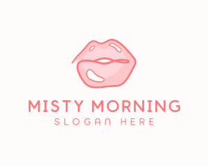 Sexy Lips Makeup  logo design