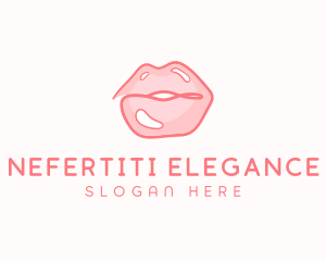 Sexy Lips Makeup  logo design