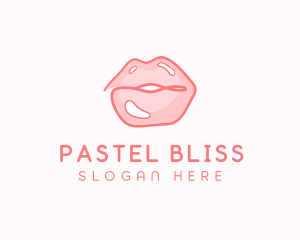 Sexy Lips Makeup  logo design