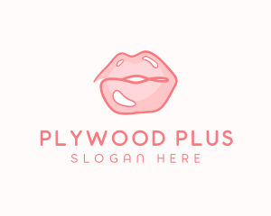 Sexy Lips Makeup  logo design