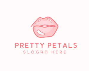 Sexy Lips Makeup  logo design