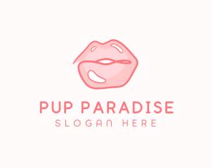 Sexy Lips Makeup  logo design