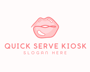 Sexy Lips Makeup  logo design