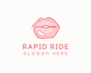 Sexy Lips Makeup  logo design