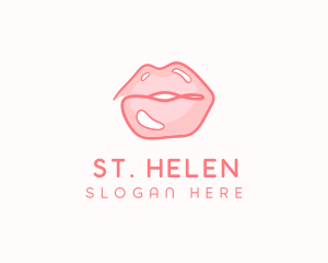 Sexy Lips Makeup  logo design